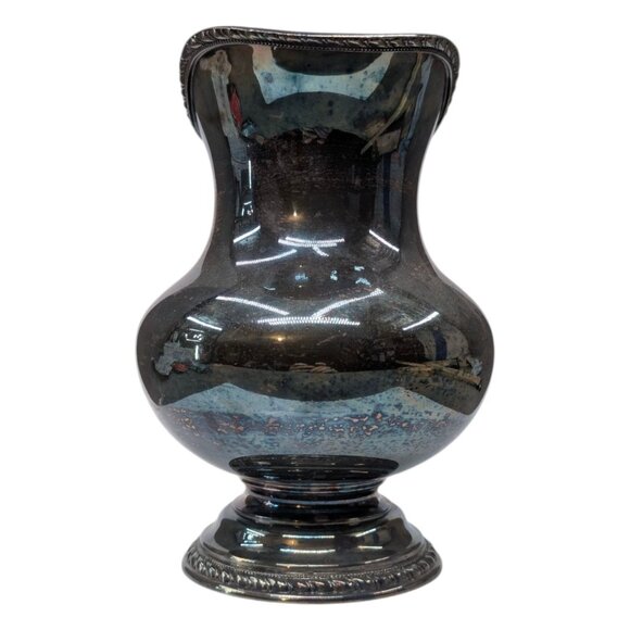 Vtg Reed Barton Old London 7025 Water Pitcher Sliver Plated 8 HP 8.5" x 9.5" - Picture 4 of 13